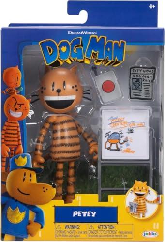 Dog Man - Action Figure Articolata di Petey 13 cm