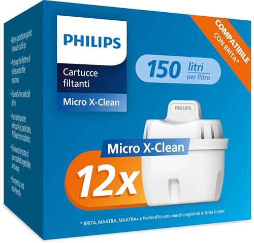 Philips Water Cartucce Filtranti Sostitutive, 12 Unità