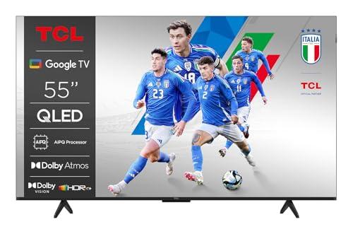 TCL 55P79K Smart TV QLED 4K 55 pollici con Google TV