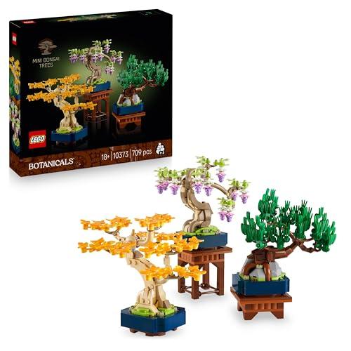 LEGO Botanicals Mini Bonsai - Set di Costruzione Alberi Artificiali