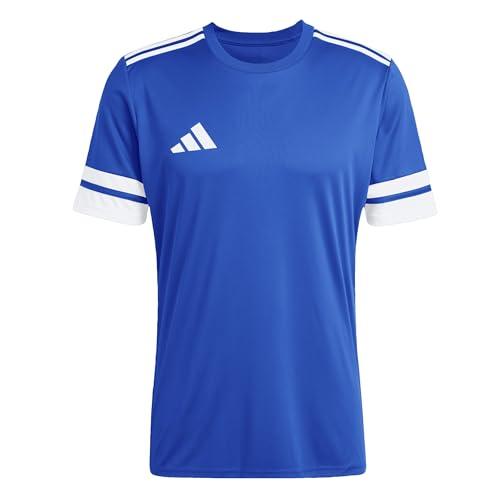 Maglia Adidas Squadra 25 Manica Corta Blu Royal/Bianca