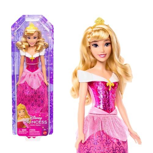 Mattel Disney Princess Aurora - Bambola Scintillante Ispirata al Film