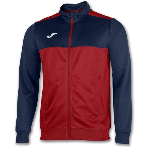 Felpa Sportiva da Uomo Joma 101008.603 Rosso/Marino Taglia L