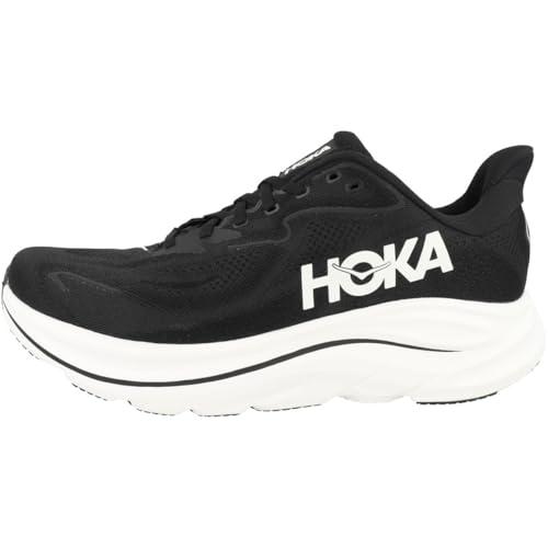 Hoka Clifton 10 Black/White Uomo