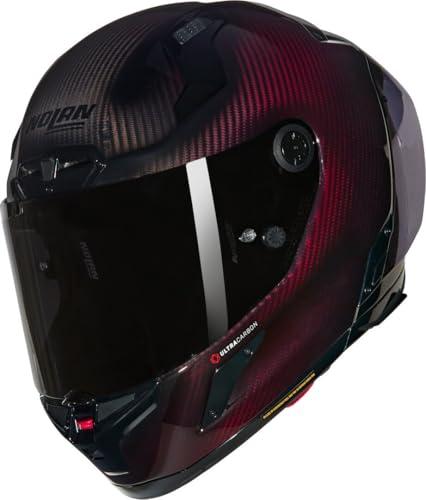 Nolan X-804 RS Ultra Carbon Liquido Casco Integrale - Rosso Liquido (326)