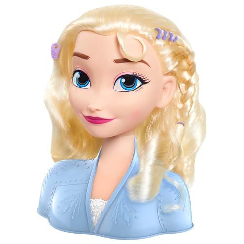Testa da Pettinare di Elsa Frozen 2 Disney - 17 Accessori Inclusi