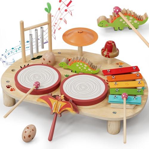 Lehoo Castle 9 in 1 Giochi Legno Montessori Strumenti Musicali