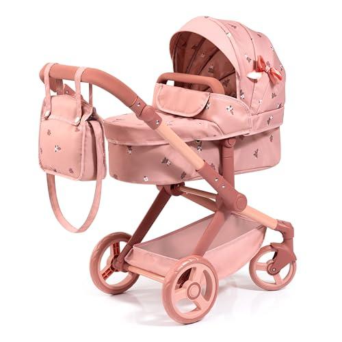 Bayer Design Xeo: Carrozzina Combinata per Bambole con Borsa e Funzionalità Regolabili