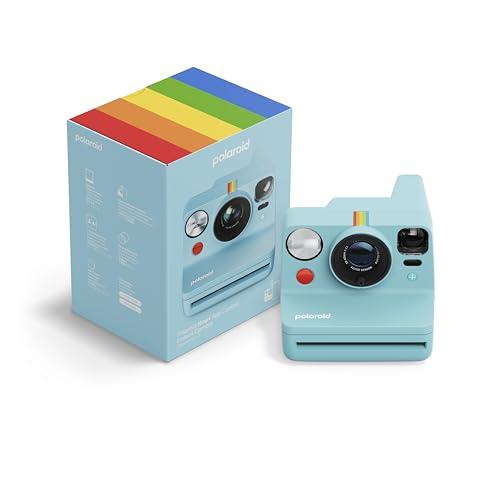Polaroid Now+ Generazione 3 - Fotocamera Istantanea Bluetooth - Blu Artico