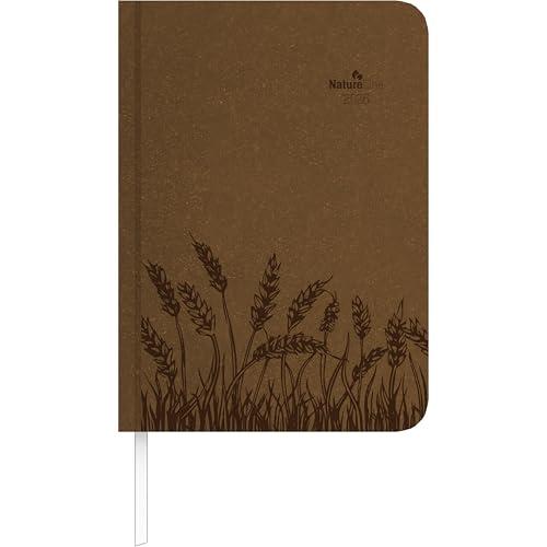 Wochen-Minitimer Nature Line Malt 2026 - Agenda Tascabile A6 - 1 Settimana su 2 Pagine - 192 Pagine - Calendario Ecologico - con Copertina Rigida - Alpha Edition