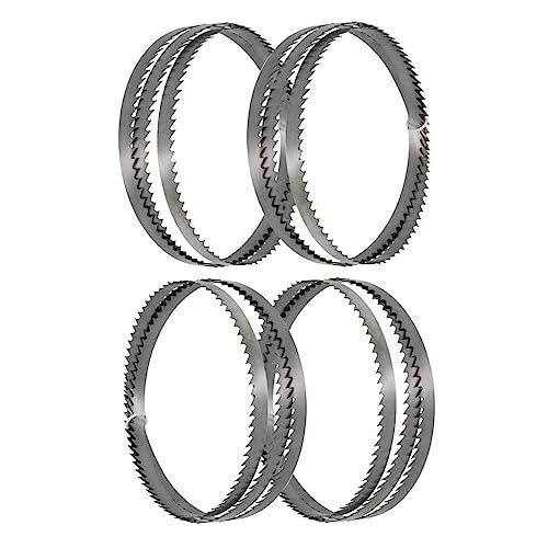 Sankuai Set di 4 Lame per Sega A Nastro SK5, 1400mm x 10mm x 0,5mm, 6 TPI