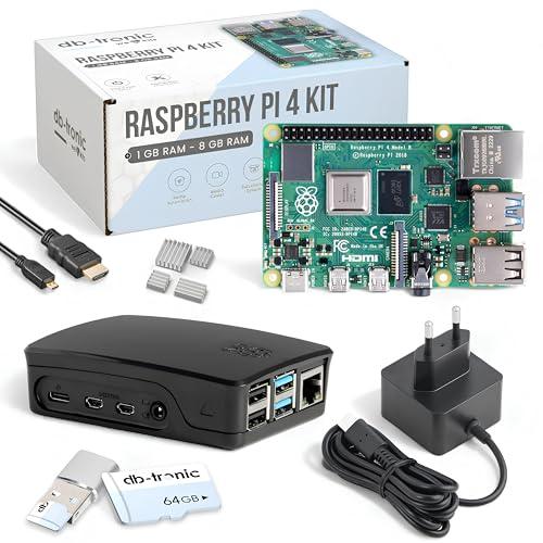 Raspberry Pi 4 4GB Starter Kit Black