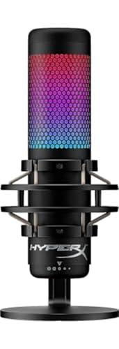 HyperX QuadCast S - Microfono USB RGB per Gaming e Streaming