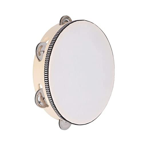 Tamburello in Legno per Bambini - 8 Pollici