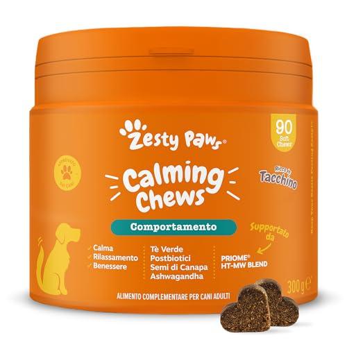 Zesty Paws Calmante per Cani - Integratore Naturale al Tacchino