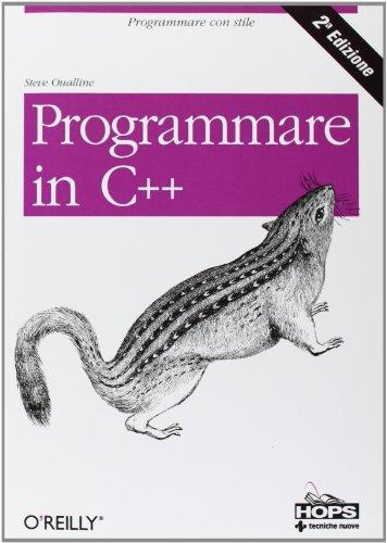 Programmare in C++ - Seconda Edizione