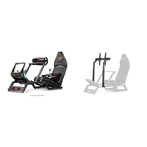 Next Level Racing NLR-S010 F-GT Simulator Cockpit e Supporto Monitor F-GT Bundle