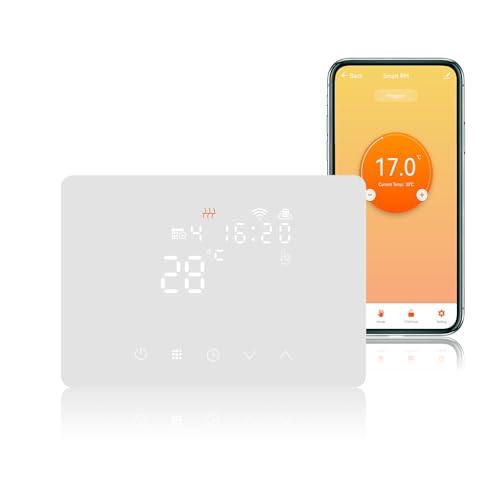 KETOTEK Termostato Caldaia WiFi Programmabile 220V 5A