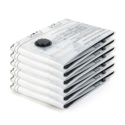 GRIFEMA GH83-4, Sacchetti Sottovuoto Vestiti 60x40 cm (6 Pezzi)