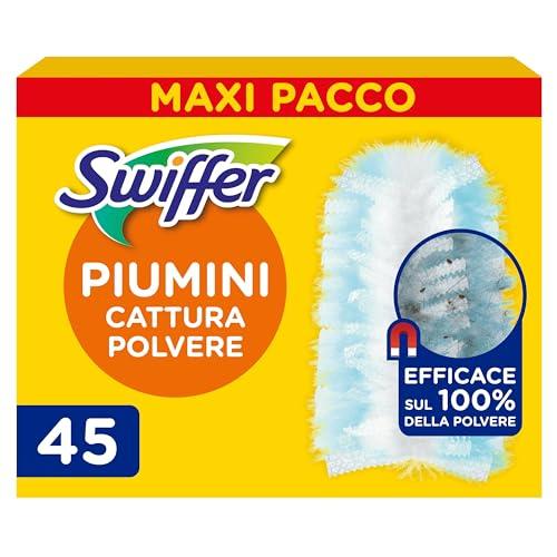 Swiffer Duster Piumini Cattura Polvere, 45 Piumini, Giga Formato