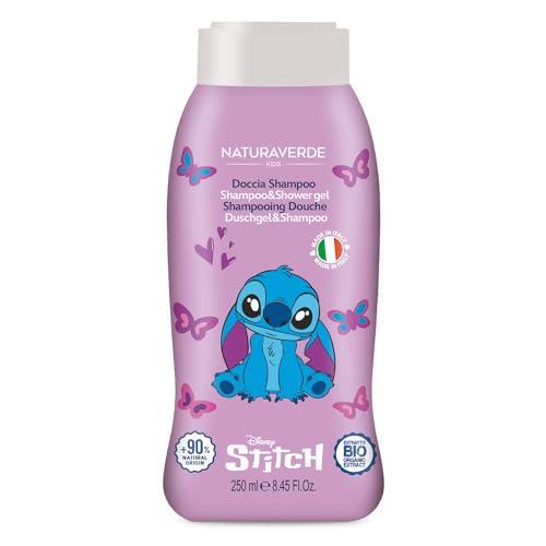 Naturaverde Kids Disney Stitch - Doccia Shampoo Delicato per Bambini - 250ml