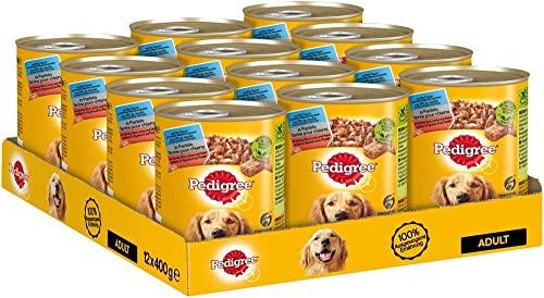 Pedigree Barattolo Multipack Manzo, Agnello e Pollo 12 x 400g