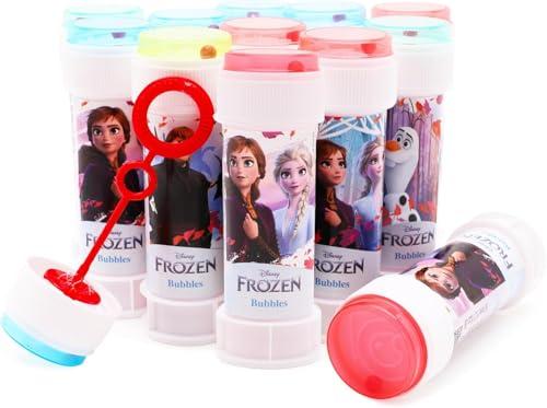 Toyland® Confezione da 12 Frozen Bolle con Bacchette