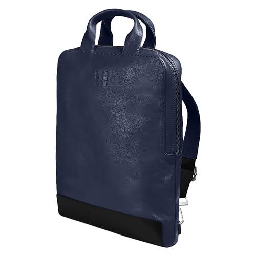 Moleskine Classic Leather Device Bag Blu Zaffiro