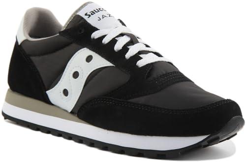 Saucony Jazz Original, Scarpe da Ginnastica Unisex - Adulto, Bianco Nero, 48 EU
