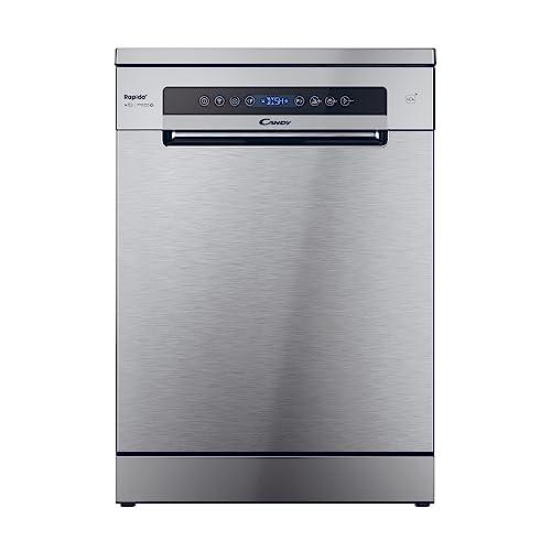 Candy RapidÓ CF 6C4F1X Lavastoviglie Inox, 16 Coperti, Connessa