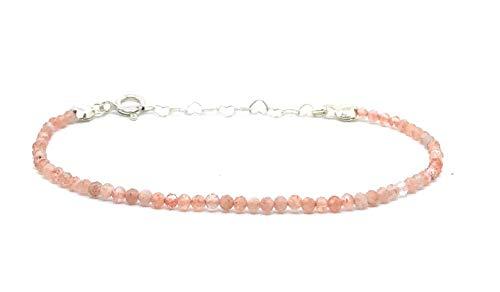 Bracciale in Pietra del Sole con Argento Sterling
