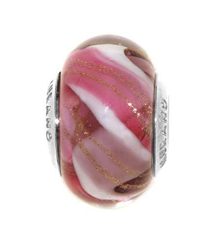 Charm Murrina Venetiaurum in Vetro di Murano e Argento 925