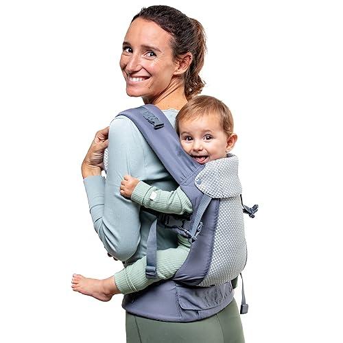 Beco Gemini Marsupio Ergonomico Neonato - Grigio Scuro