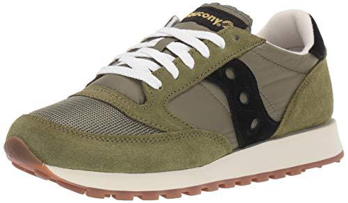 Saucony Jazz Original Vintage, Sneaker Uomo, Verde Nero, 41 EU