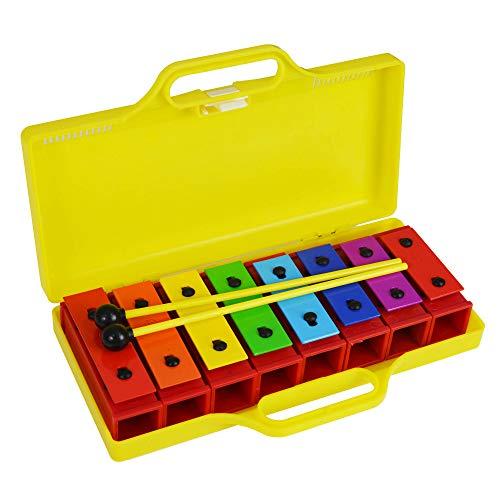 A-Star Colorful Chime Bar Set di 8 - Xilofono Soprano Diatonico Arcobaleno