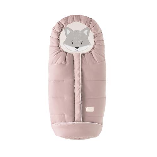 Nuvita 9605 Junior Cuccioli - Sacco Universale Passeggino Rosa Tenue