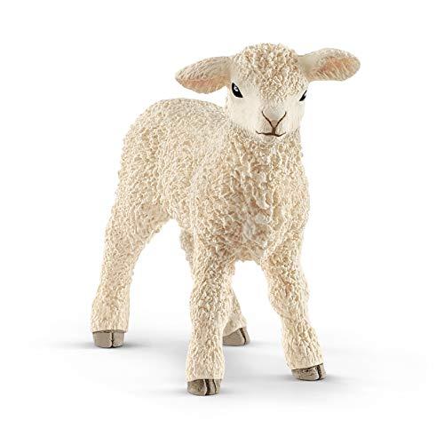Schleich 13883 Agnello - Figura di Animale da Farm World