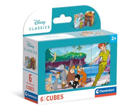 Clementoni Classics - Cubi Puzzle Disney 6 Pezzi