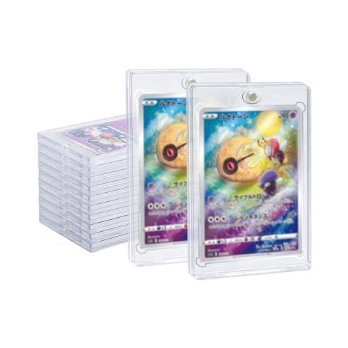 Wigearss 10 Pezzi Cornici Acriliche Magnetiche 35PT per Carte da Collezione
