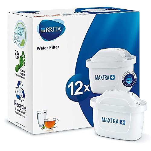 Brita Maxtra, set di cartucce filtranti, colore bianco, plastica, 12 pezzi
