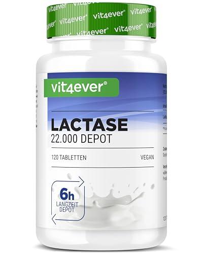 Lattasi 22.000 Depot - 120 Compresse ad Alto Dosaggio per Intolleranza al Lattosio