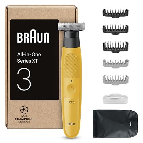 Braun Series XT3 - Rasoio Elettrico Barba Multifunzione