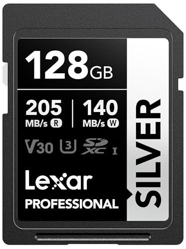 Lexar Scheda SD 128GB Silver UHS-I