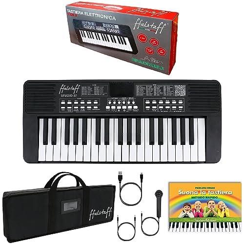 ffalstaff STUDIO-37 Tastiera Elettronica Ricaricabile: Kit Completo per l'Apprendimento Musicale