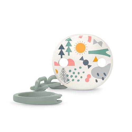 Suavinex Portaciuccio Catenella con Clip Walk in the Park Verde