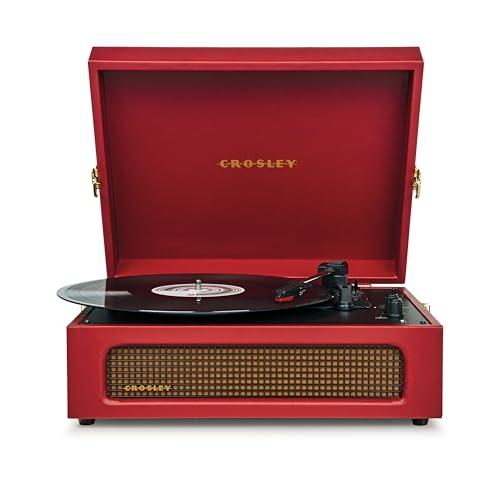 Crosley Voyager Giradischi Bluetooth Rosso Bordeaux