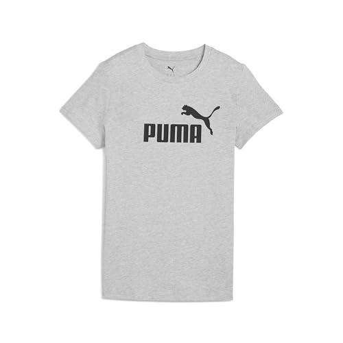 PUMA Ess No. 1 Logo Tee, Magliette Unisex - Adulto, Light Gray Heather, XXL