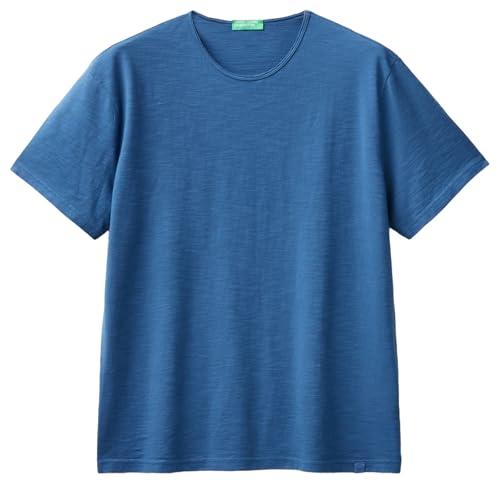 United Colors of Benetton T-Shirt Girocollo in Cotone Fiammato