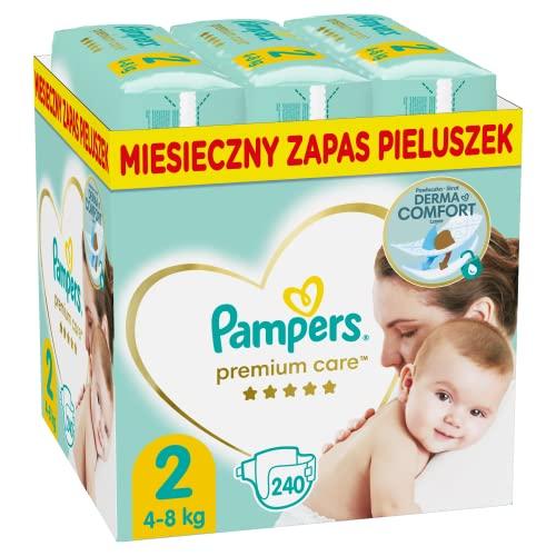 Pampers Premium Care Taglia 2 - Pannolini per neonati, 224 pezzi