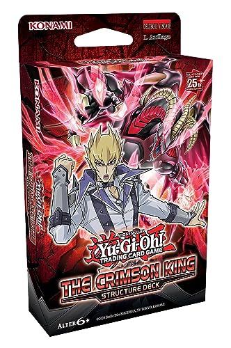 Yu-Gi-Oh! TRADING CARD GAME Crimson Crimison King Structure Deck Edizione tedesca, rosso